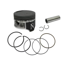 NAMURA ПОРШЕНЬ KAWASAKI KLF 220 BAYOU '88-'02 (68,47MM=+1,50MM) (W4670M07500) (КІЛЬЦЯ NA-20001-6R)