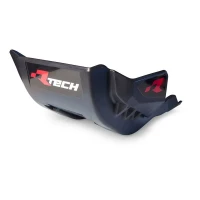 RACETECH (RTECH) 2025/12 ЗАХИСТ ДВИГУНА Z TECHNOPOLIMERU HONDA CRF 450 R / RX / RWE '21-'24, CRF 250 R / RX '22-'24 КОЛІР ЧОРНИЙ