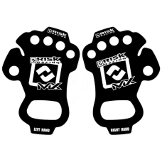 RISK RACING PALM PROTECTORS ЗАХИСТ DLONI PRZECIWODCISKOWA КОЛІР ЧОРНИЙ РОЗМІР S/M