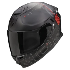 SCORPION ШОЛОМ EXO-GT SP ПРОДУВУ TECHLANE MATTBLACK/GREY/RED L