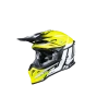 JUST1 ШОЛОМ J-39 POSEIDON FLUO YELLOW\/BLACK\/WHITE XL - зображення 1