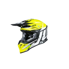 JUST1 ШОЛОМ J-39 POSEIDON FLUO YELLOW/BLACK/WHITE M