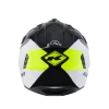 KENNY RACING 2025 ШОЛОМ ВІДКРИТИЙ JET МОДЕЛЬ MILES GRAPHIC BLACK\/NEON ЖОВТИЙ КОЛІР BIALY\/SZARY\/CZARNY\/ZOLTY FLUO РОЗМІР M ( 57 - 58 CM ) - зображення 3