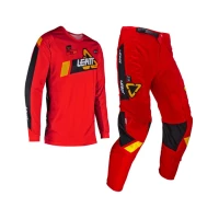 LEATT (НОВИНКА 2024) КОМПЛЕКТ (КОМПЛЕКТ) СОРОЧКА + ШТАНИ MOTO RIDE KIT 3.5 RED КОЛІР ЧЕРВОНИЙ/ЧОРНИЙ РОЗМІР L
