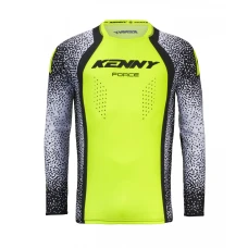 KENNY RACING СОРОЧКА CROSS/ENDURO FORCE PIXEL WHITE NEON ЖОВТИЙ КОЛІР БІЛИЙ/ ЖОВТИЙ FLUO РОЗМІР L