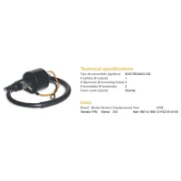 DZE КОТУШКА ЗАПАЛЮВАННЯ YAMAHA YFM 350 WARRIOR (OEM-1UY-82310-41-00)