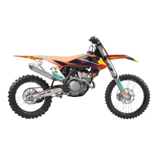 BLACKBIRD КОМПЛЕКТ НАЛІПОК (OKLEIN) KTM SX/SX-F '16-'18, EXC/EXC-F '17-'19 REPLICA KTM FACTORY MXGP КОЛІР КОЛІР ПОМАРАНЧ ЧОРНИЙ