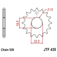 JT ЗІРОЧКА ПЕРІД 439 15 SUZUKI GSX 400 '81-86', GR 650 '83-85' (43915JT) (LANC. 530)