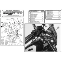 KAPPA КРІПЛЕННЯ СКЛА YAMAHA - WYCOFANY Z OFERTY