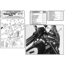 KAPPA КРІПЛЕННЯ СКЛА YAMAHA - WYCOFANY Z OFERTY