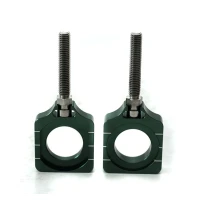 ACCEL НАТЯГУВАЧ ЗАДНЬОЇ OSKI ZE БОЛТ KAWASAKI KXF 250 '17-18 КОЛІР ЗЕЛЕНИЙ (KPL.-2SZT.)