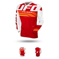 UFO 2024/04 СОРОЧКА HORIZON JERSEY CROSS КОЛІР CZERWONY/BIALY РОЗМІР XXXL - KOLEKCJA 2024