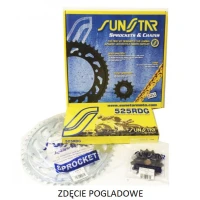 SUNSTAR КОМПЛЕКТ ПРИВІДНИЙ HONDA CB 600F HORNET '98-'03, CBR 600F '97-'98 СТАНДАРТ (15/43/110) (DO 900CC) (SUN41215/SUN1-4483-43/SS525RDG-110N)