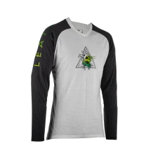 LEATT (НОВИНКА 2023) СОРОЧКА ROWEROWA MTB GRAVITY 2.0 JERSEY ZOMBIE КОЛІР BIALY/CZARNY РОЗМІР XXL