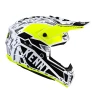 KENNY RACING ШОЛОМ CROSS\/ENDURO МОДЕЛЬ PERFORMANCE MIPS STONE КОЛІР CZARNY\/BIALY\/ZOLTY РОЗМІР XL ( 61 - 62 CM ) - зображення 5