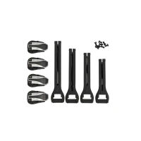 UFO РЕМНІ, KLAMRY, КРІПЛЕННЯ, ГВИНТИ DO BUTOW XANDER (4 ШТУКИ) КОЛІР ЧОРНИЙ