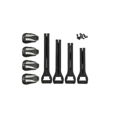 UFO РЕМНІ, KLAMRY, КРІПЛЕННЯ, ГВИНТИ DO BUTOW XANDER (4 ШТУКИ) КОЛІР ЧОРНИЙ