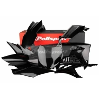 POLISPORT КОМПЛЕКТ ПЛАСТІКОВ HONDA CRF 250R '14-'17; CRF 450R '13-'16 КОЛІР ЧОРНИЙ