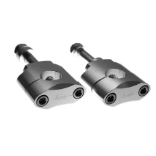 ACCEL КРІПЛЕННЯ/ПІДЙОМНИКИ КЕРМА (28,6MM) WYS. 34,7MM ZE БОЛТ M12 КОЛІР СРІБНИЙ (BM-07SV28)