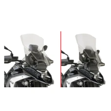 KAPPA 2024/03 СТІКЛО BMW R 1300GS '24, PRZEZROCZYSTA ( DO MODELI Z RADAREM )