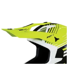 SHOT VISOR LITE FURY NAVY NEON ЖОВТИЙ GLOSSY