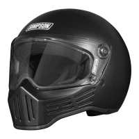 SIMPSON ШОЛОМ M30 ТВЕРДИХ MATT ЧОРНИЙ, L