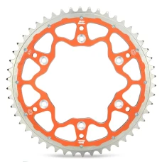 MOTO-MASTER ЗІРОЧКА ЗАД DUAL RING (STALOWO-ALUMINIOWA) 899 50 (89950) КОЛІР КОЛІР ПОМАРАНЧ KTM/HUSQVARNA/HUSABERG (JTA897.50) (LANC. 520)