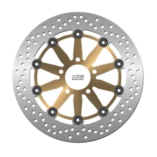 NG ДИСК ТОРМОЗНИЙ ПЕРІД SUZUKI GSX-F 750 '85-'88, GSX-R 750 '85-'87 (300X61X5MM) (5X10,25MM) PLYWAJACA ЗОЛОТИЙ МАТЕРІАЛ