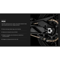 TSUBAKI ЛАНЦЮГ ПРИВІДНИЙ 525 RQ2 114 PROFESSIONAL ROAD X-RING CHAIN КОЛІР ZLOTO ЧОРНИЙ G&B (114 ЛАНКИ, ВІДКРИТИЙ КРИШКА W КОМПЛЕКТІ)
