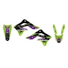 BLACKBIRD КОМПЛЕКТ НАЛІПОК (OKLEIN) KAWASAKI KX 450F '12-'15 DREAM 5 КОЛІР ЗЕЛЕНИЙ ЧОРНИЙ - зображення 2