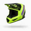 KENNY RACING ШОЛОМ CROSS\/ENDURO TRACK GRAPHIC BLAST BLACK NEON КОЛІР ЖОВТИЙ FLUO\/CZARNY\/FIOLETOWY РОЗМІР M - зображення 4