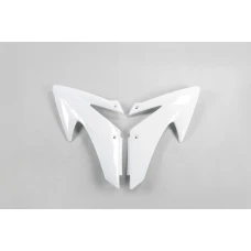 UFO КРИШКИ РАДІАТОРА HONDA CRF 230 '08-14, КОЛІР БІЛИЙ