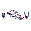 BLACKBIRD КОМПЛЕКТ НАЛІПОК (OKLEIN) YAMAHA YZ 85 '22-'24 DREAM 5 КОЛІР СИНІЙ ЧОРНИЙ - зображення 2