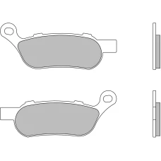 BREMBO BRAKEPADS SINTERED ЗАДНЬОЇ ДОРОЖНЯ