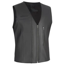 HALVARSSONS ШКІРЯНА ЖИЛЕТ VASSBO ЧОРНИЙ, 2XL