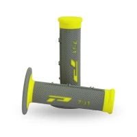 PROGRIP ПЕРЕМИКАЧІ PG791 ВИКЛЮЧЕНИЙ ROAD (22+25MM, DL.115MM) КОЛІР SZARY/ZOLTY FLUO (DWUSKLADNIKOWE) (791-347) (PG791YF/GR)