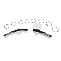 ACERBIS КРИШКИ РАМИ X-GRIP KTM SX 50 16-23, SX-E 3 23-24, SX-E 5 20-24, GAS GAS MC 50 '21-'23, EE 5 '20-'24 HUSQVARNA TC 50 '17'-23 КОЛІР БІЛИЙ / ЧОРНИЙ
