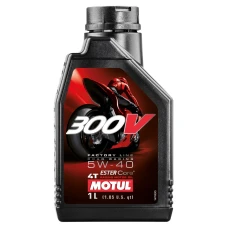 MOTUL МАСТИЛО ДВИГУН 300V 4T FL ROAD RACING 5W40 1L (SYNTETYCZNY)