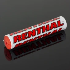 RENTHAL GABKA NA КЕРМА SX PAD (240MM) КОЛІР BIALY/CZERWONY Z ЛОГОТИП RENTHAL
