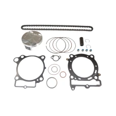 VERTEX 2025/02 НАБІР РЕМОНТУ GORY ДВИГУНА KAWASAKI KX 450 F (KXF450) '19-'20 (STD. + 0.02MM = 95.98MM) (12.5:1) (ПОРШЕНЬ, УЩІЛЬНЕННЯ TOP-END, ПІДШИПНИК GLOWKI ШАТУНІВ, ЛАНЦЮГ ГРМ)