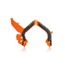 ACERBIS НОВИЙ ТОВАР 2024/02 КРИШКИ РАМИ X-GRIP KTM EXC XC 20-21 POMARANCZOWO-CZARNE - 0024009.209