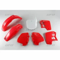 UFO КОМПЛЕКТ ПЛАСТІКОВ HONDA CR 500 '91-'94 КОЛІР OEM (CZERWONY/BIALY)