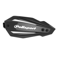 POLISPORT КРИШКИ RAK (РУЧКА) МОДЕЛЬ BULLIT ПОВНИЙ WRAP AROUND Z UNIWERSALNYM КОМПЛЕКТОМ MONTAZOWYM 22/28 КОЛІР ЧОРНИЙ