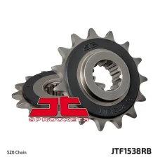 JT ЗІРОЧКА ПЕРІД 2119 15 Z ГУМА KAWASAKI Z 750 '04-'12 , Z 800 '13-'16 (211915JTRB) (LANC. 520)