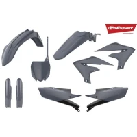 POLISPORT КОМПЛЕКТ ПЛАСТІКОВ YAMAHA YZ 250F '19-'23; YZ 450F '18-'22 КОЛІР СІРИЙ
