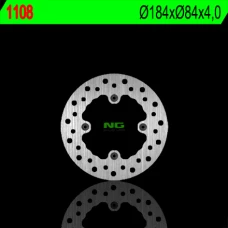 NG ДИСК ТОРМОЗНИЙ ЗАД KAWASAKI KX 80 '84-'99 (184X84X4) (4X6,5MM)