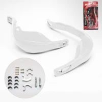 BIKETEC КРИШКИ RAK (РУЧКА) АЛЮМІНІЙ КОЛІР БІЛИЙ (Z КРІПЛЕННЯМИ 22MM I 28MM)