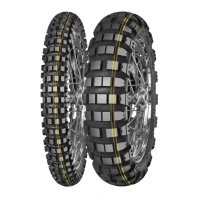 MITAS ШИНА 130/80B18 ENDURO TRAIL XT+ DAKAR (ПОДВІЙНИЙ ЖОВТИЙ РЕМІНЬ) 72R M+S ЗАД TL TT DOT 02/2025 (ZAMIENNA:70000490) (460126)