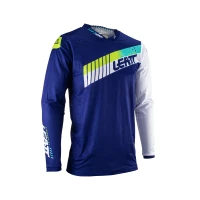 LEATT (НОВИНКА 2023) СОРОЧКА MOTO 4.5 LITE JERSEY BLUE КОЛІР GRANATOWY/BIALY РОЗМІР XL