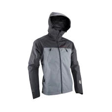LEATT (НОВИНКА 2023) КУРТКА ROWEROWA MTB HYDRADRI 4.0 JACKET TITANIUM КОЛІР GRAFITOWY/CZARNY РОЗМІР XL